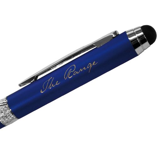 Colonnade Stylus Pen – Metal Pens – The Range – available in Blue – thumbnail 5 of 8