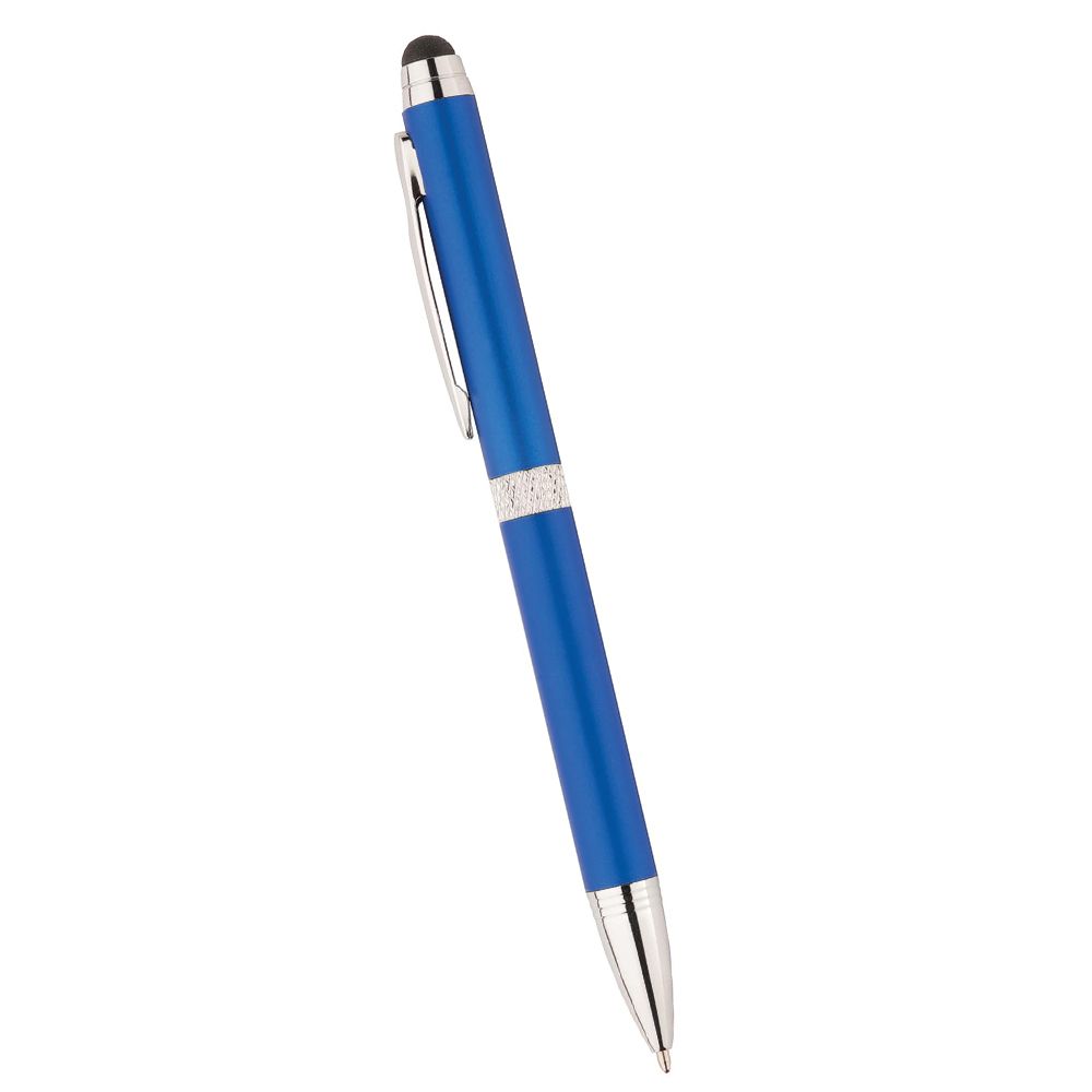 Colonnade Stylus Pen – Metal Pens – The Range – available in Blue – thumbnail 1 of 8