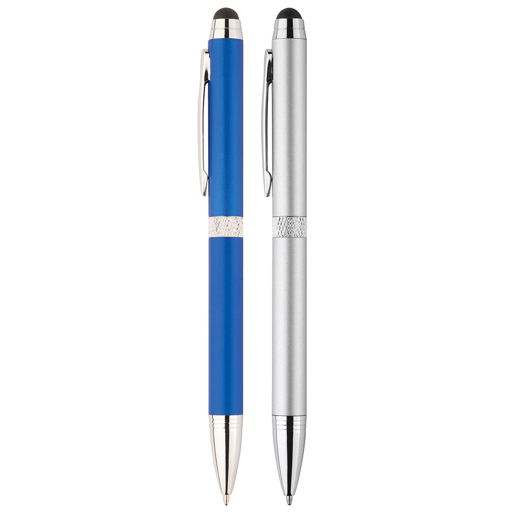 Colonnade Stylus Pen – Metal Pens – The Range – available in Blue – thumbnail 2 of 8