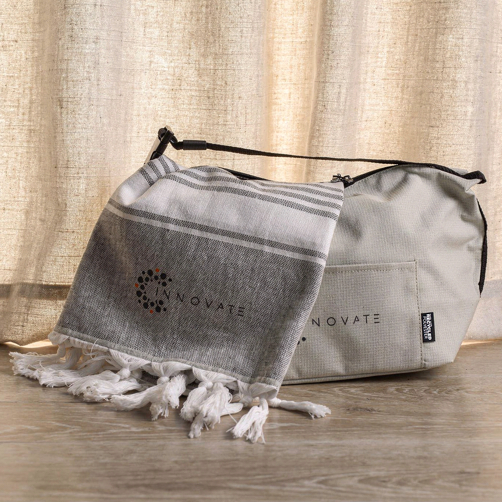 Towel & Cooler Bundle Pack – Cooler Bags – The Range – available in Beige and Navy – thumbnail 2 of 15