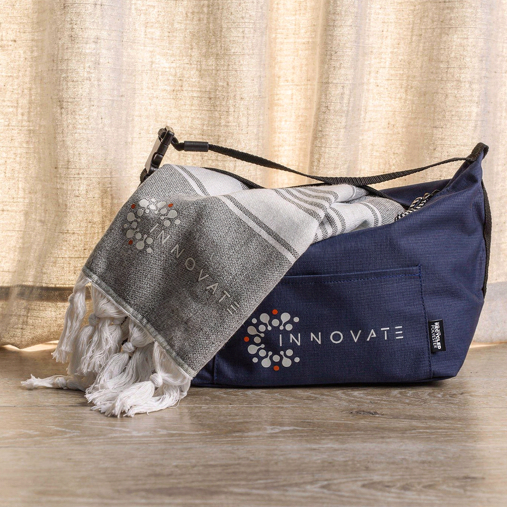 Towel & Cooler Bundle Pack – Cooler Bags – The Range – available in Beige and Navy – thumbnail 3 of 15