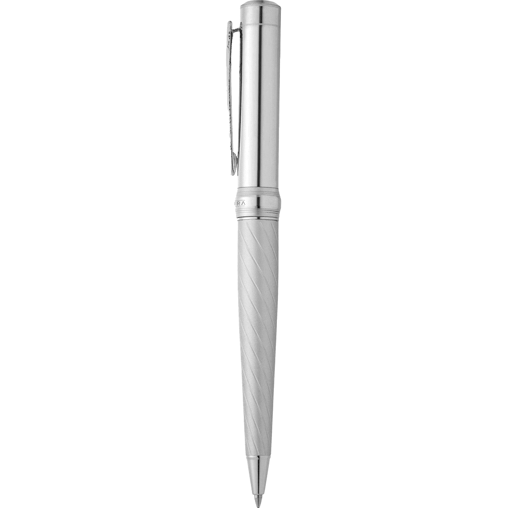 Scriptura Striation Ballpoint Pen – Gift Sets – The Range – available in Silver – thumbnail 4 of 7