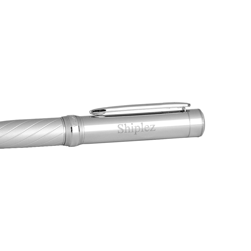Scriptura Striation Ballpoint Pen – Gift Sets – The Range – available in Silver – thumbnail 6 of 7