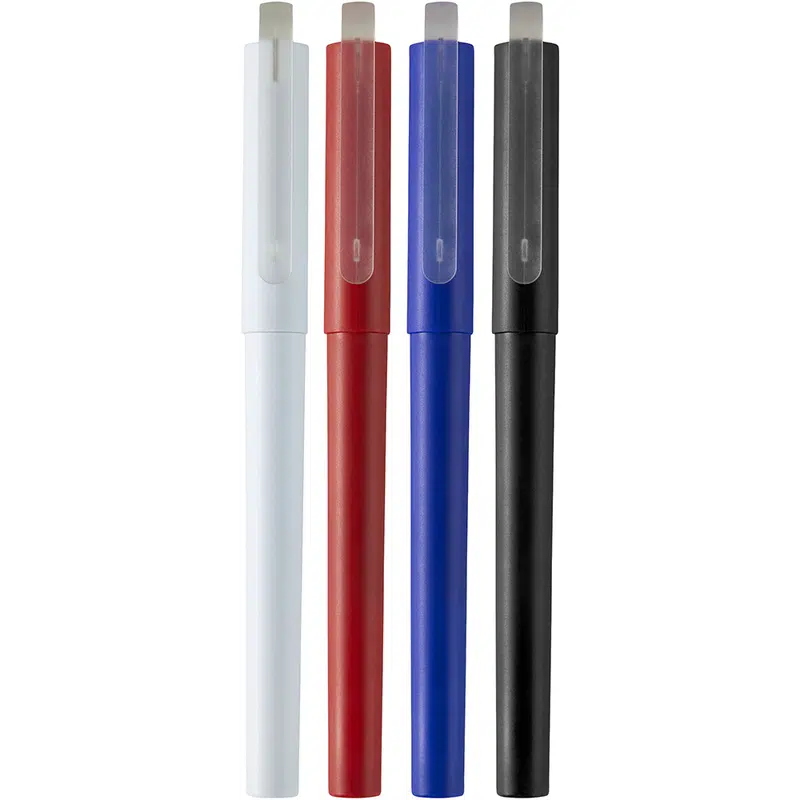 Mauna Recycled PET Gel Rollerball Pen – Eco Pens – available in blue, grey, red, silver colours