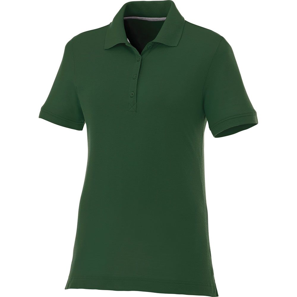Crandall Short Sleeve Polo - Womens – Polo Shirts – Apparel Range – available in Aspen Blue, Black, Forest Green, Heather Grey and 4 more – thumbnail 10 of 28