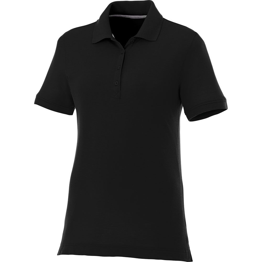 Crandall Short Sleeve Polo - Womens – Polo Shirts – Apparel Range – available in Aspen Blue, Black, Forest Green, Heather Grey and 4 more – thumbnail 8 of 28