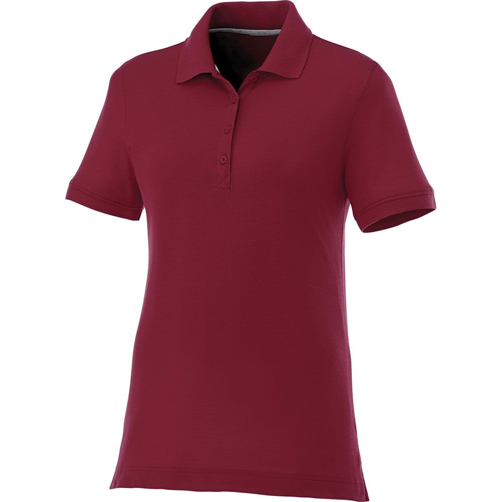 Crandall Short Sleeve Polo - Womens – Polo Shirts – Apparel Range – available in Aspen Blue, Black, Forest Green, Heather Grey and 4 more – thumbnail 9 of 28