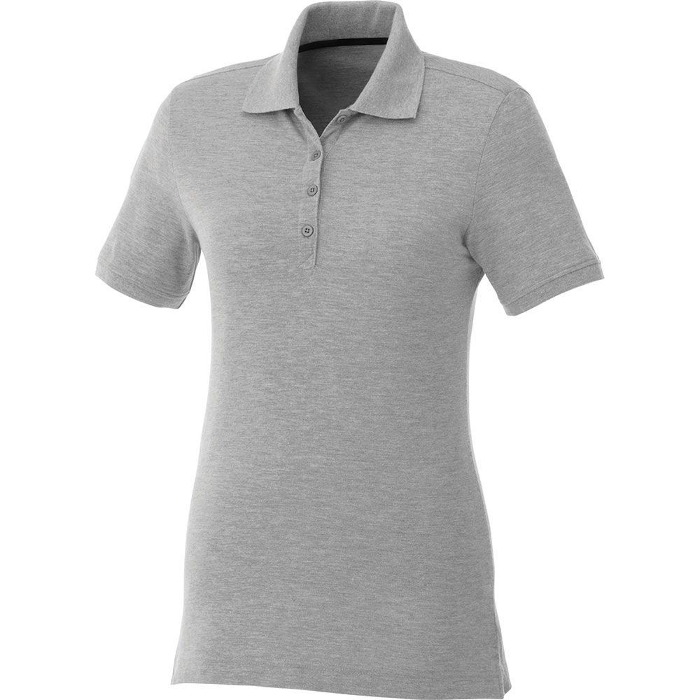 Crandall Short Sleeve Polo - Womens – Polo Shirts – Apparel Range – available in Aspen Blue, Black, Forest Green, Heather Grey and 4 more – thumbnail 7 of 28