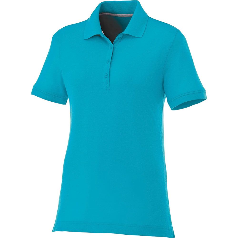 Crandall Short Sleeve Polo - Womens – Polo Shirts – Apparel Range – available in Aspen Blue, Black, Forest Green, Heather Grey and 4 more – thumbnail 6 of 28
