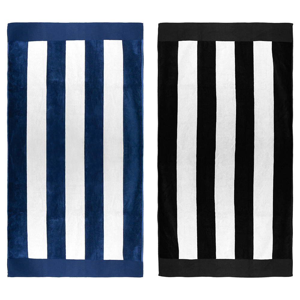 Beach Towel – Towels – The Range – available in Black and Blue – thumbnail 1 of 9