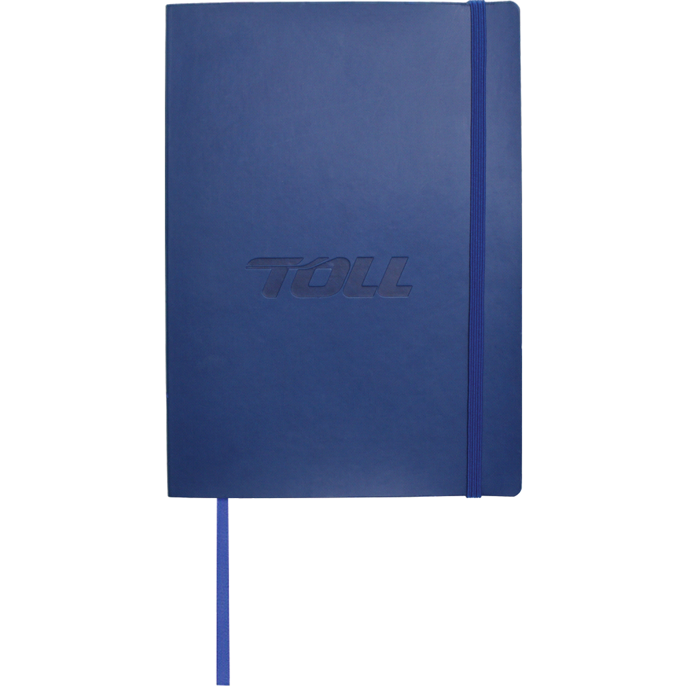 Pedova Large Ultra Soft Bound JournalBook – Diaries – The Range – available in Black, Blue and Red – thumbnail 2 of 11