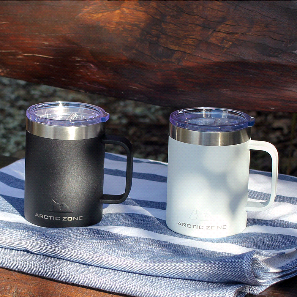 Arctic Zone Titan Thermal Copper Mug - 400ml – Drink Bottles – The Range – available in Black and White – thumbnail 3 of 11