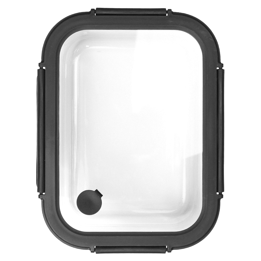 Trekk Crib Glass Lunch Box – Clocks & Timers – The Range – available in Black and Navy – thumbnail 16 of 18