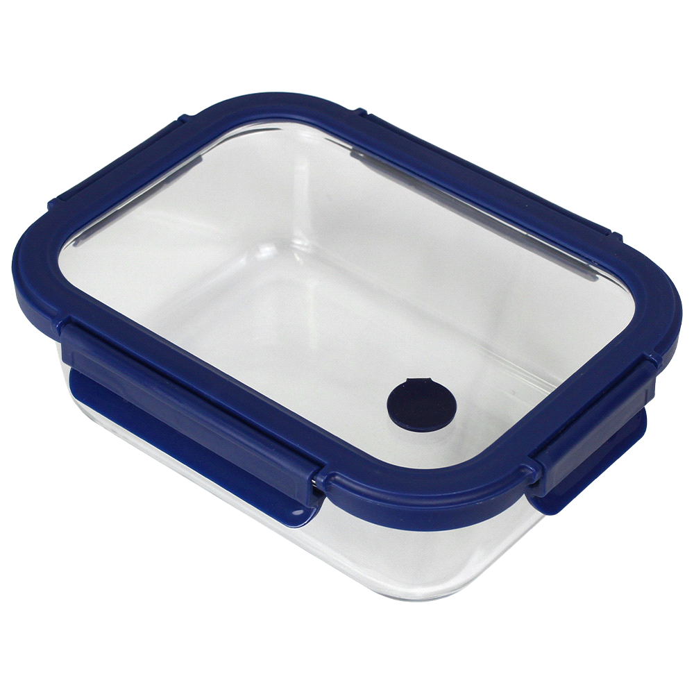 Trekk Crib Glass Lunch Box – Clocks & Timers – The Range – available in Black and Navy – thumbnail 4 of 18