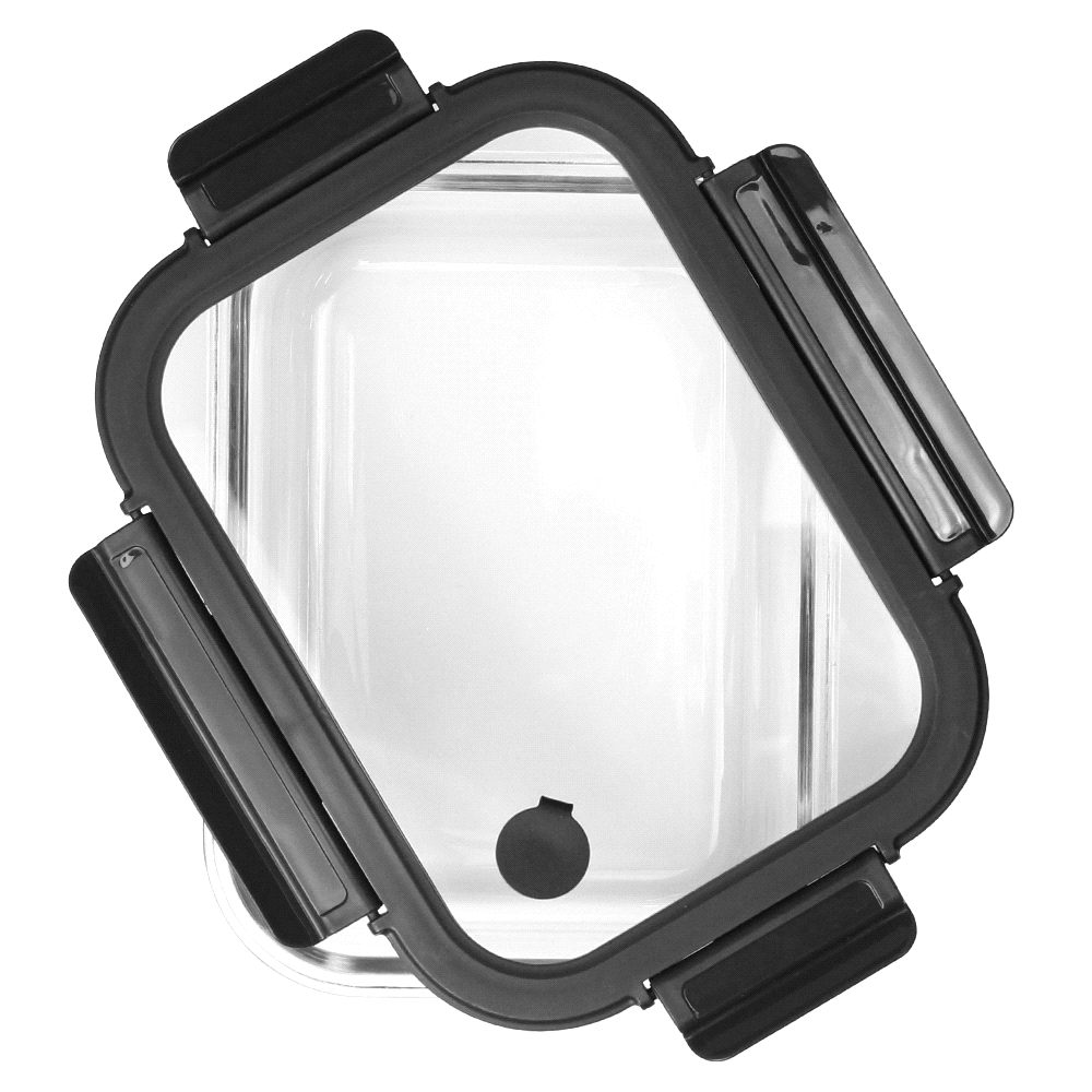 Trekk Crib Glass Lunch Box – Clocks & Timers – The Range – available in Black and Navy – thumbnail 8 of 18