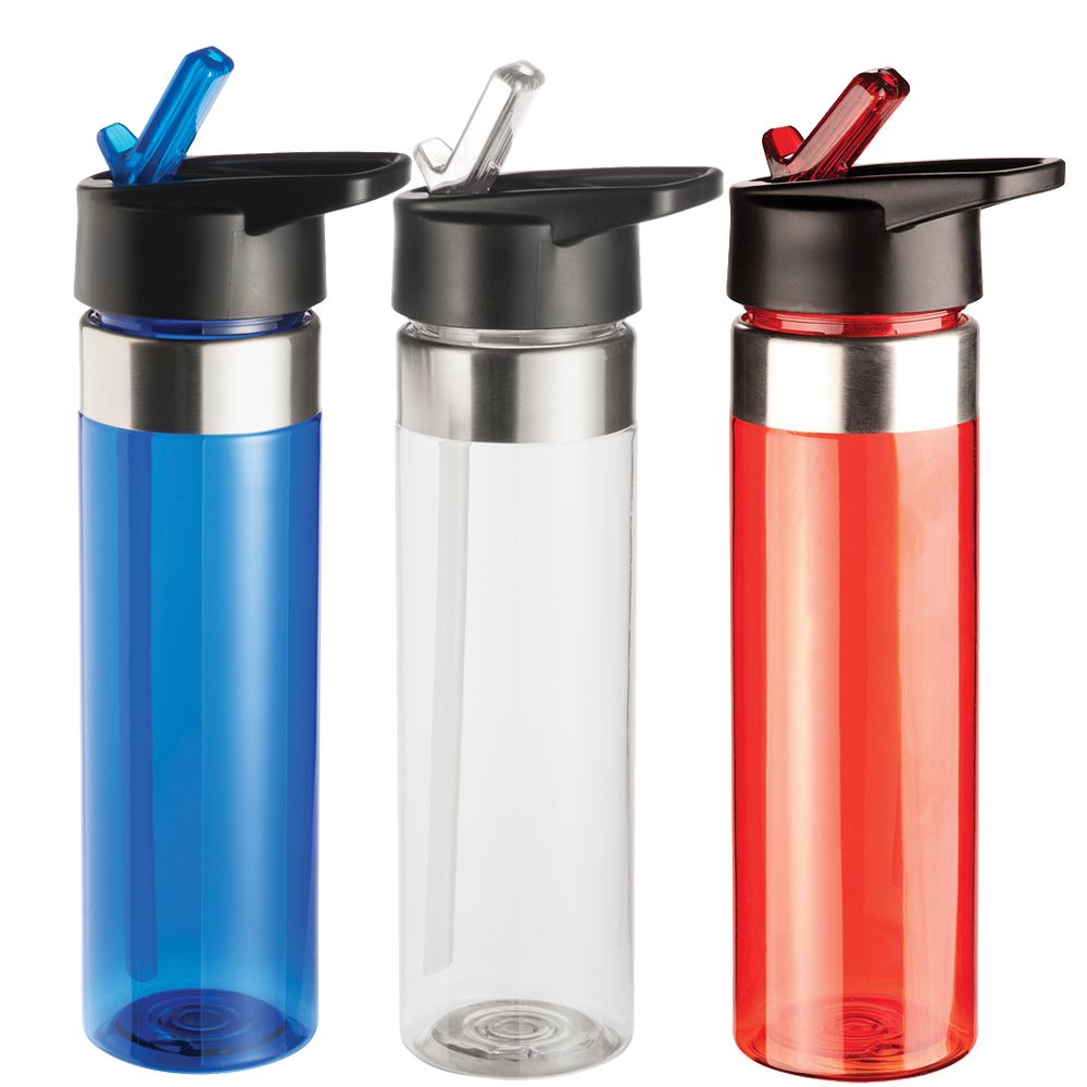 Drink Bottle 600ml – Drink Bottles – The Range – available in Blue, Clear and Red – thumbnail 1 of 15