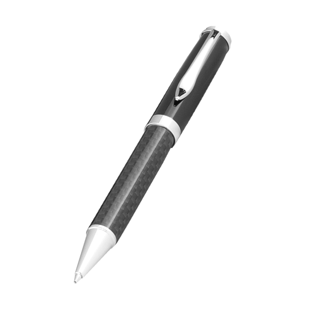 Carbon Fibre Ballpoint Pen – Desk Accessories – The Range – available in Black – thumbnail 2 of 4