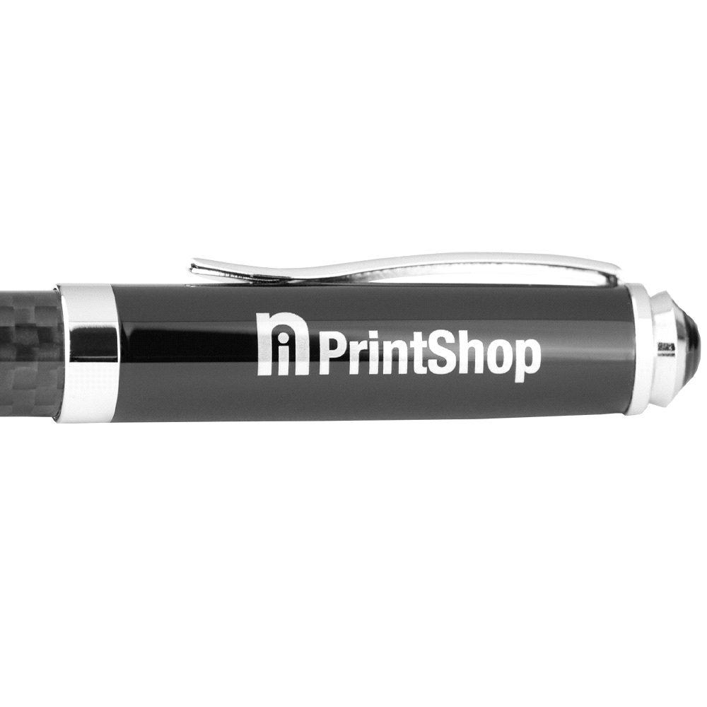 Carbon Fibre Ballpoint Pen – Desk Accessories – The Range – available in Black – thumbnail 4 of 4