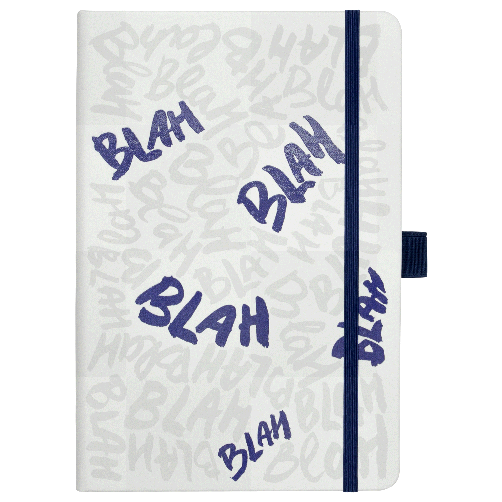 Nova White Bound JournalBook w/ Coloured Accents – Desk Accessories – The Range – available in Black, Navy, Red – thumbnail 4 of 20