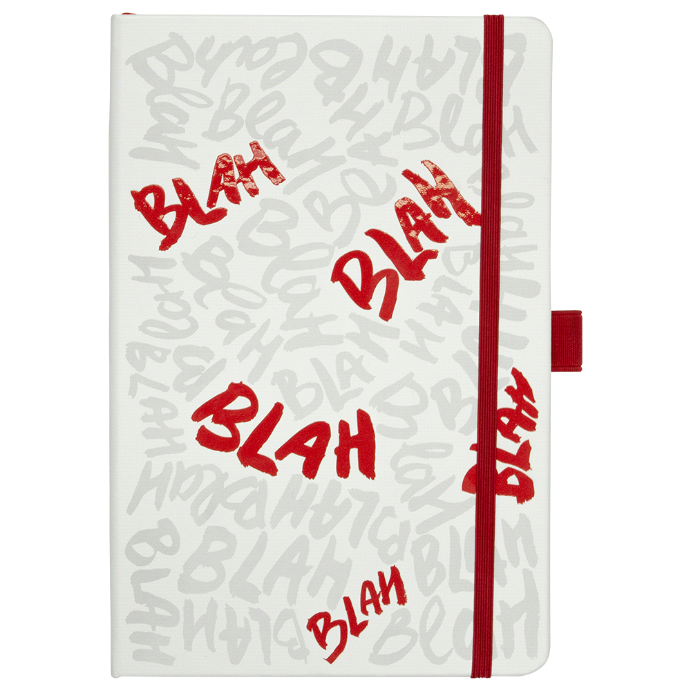 Nova White Bound JournalBook w/ Coloured Accents – Desk Accessories – The Range – available in Black, Navy, Red – thumbnail 5 of 20