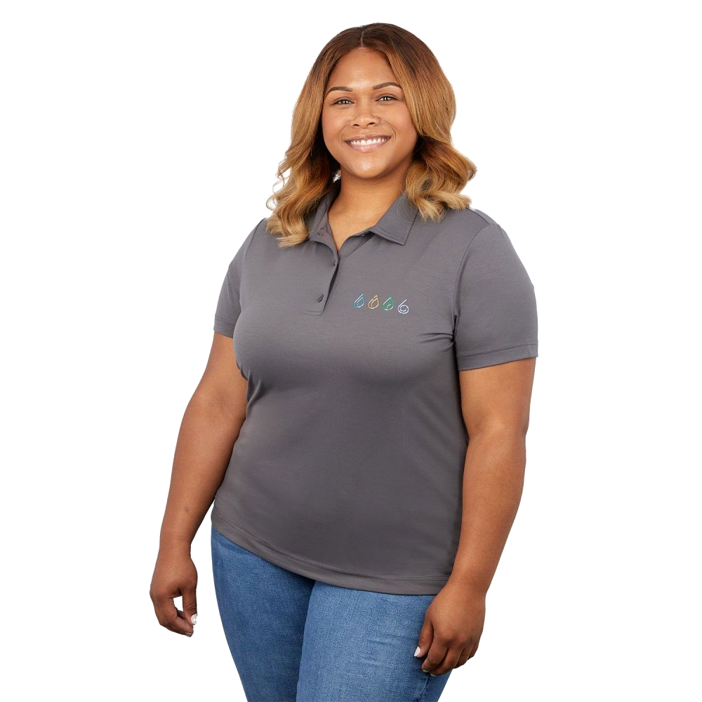 IZU Everything Performance Eco Polo - Women's – Polo Shirts – Apparel Range – available in Black, Blue, Grey, Red and 1 more – thumbnail 19 of 35