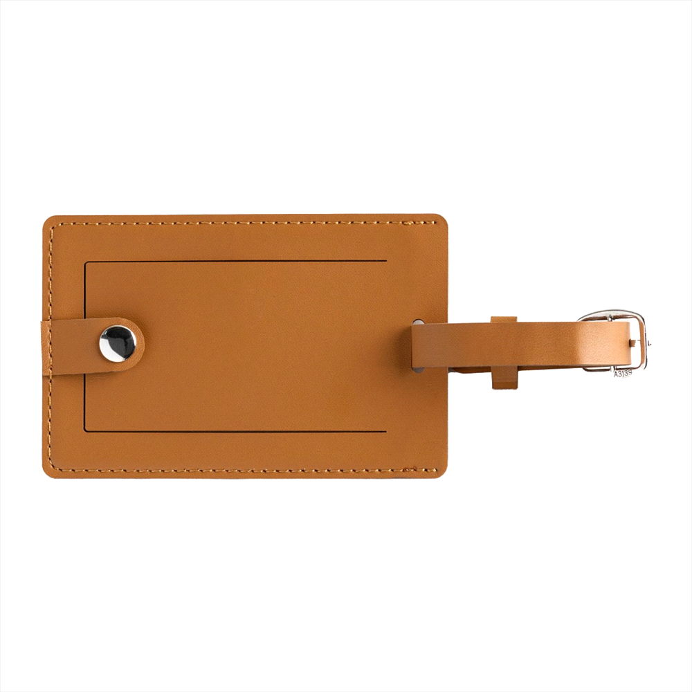 Bio Leather Luggage Tag