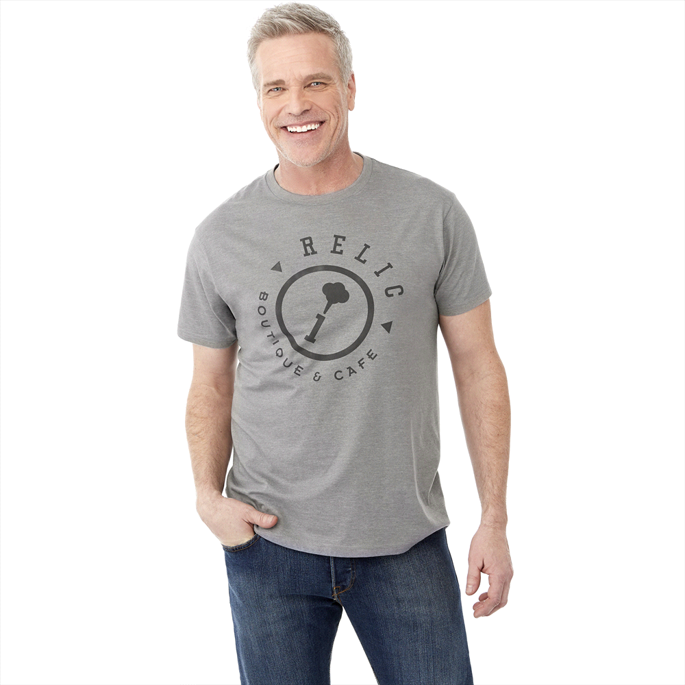 Bodie Short Sleeve Tee - Mens – T Shirts – Apparel Range – available in Black, Kelly Heather, Magenta Heather, Medium Heather Grey and 6 more – thumbnail 4 of 27
