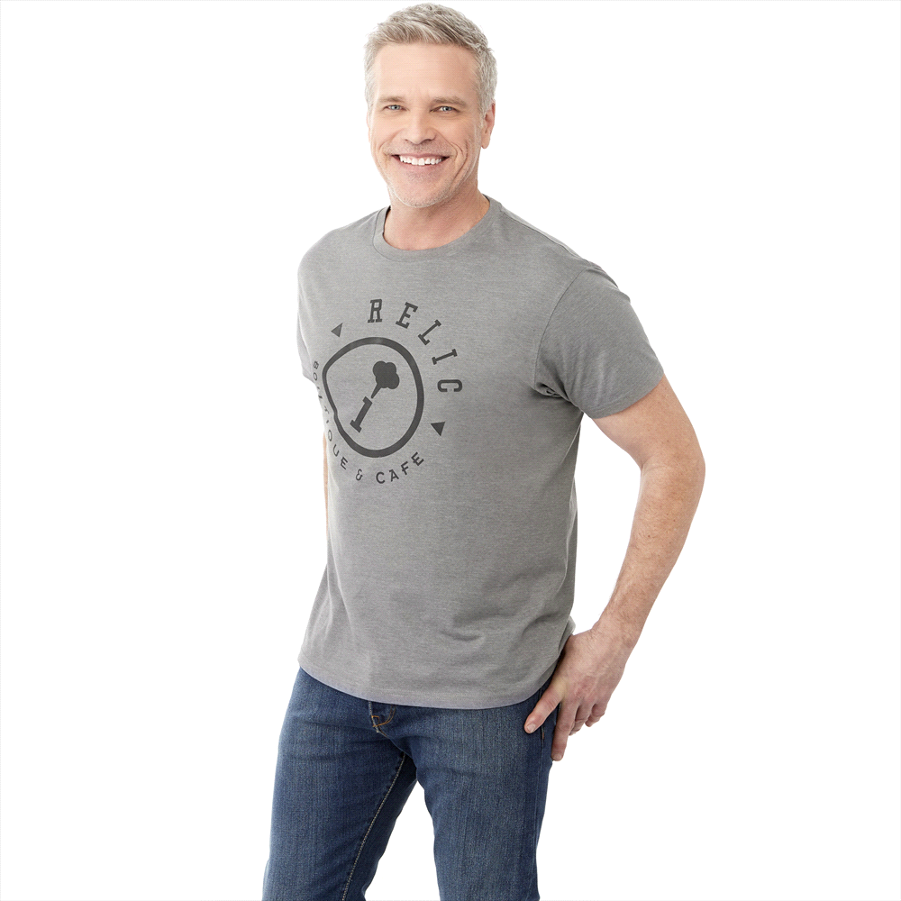 Bodie Short Sleeve Tee - Mens – T Shirts – Apparel Range – available in Black, Kelly Heather, Magenta Heather, Medium Heather Grey and 5 more – thumbnail 3 of 27