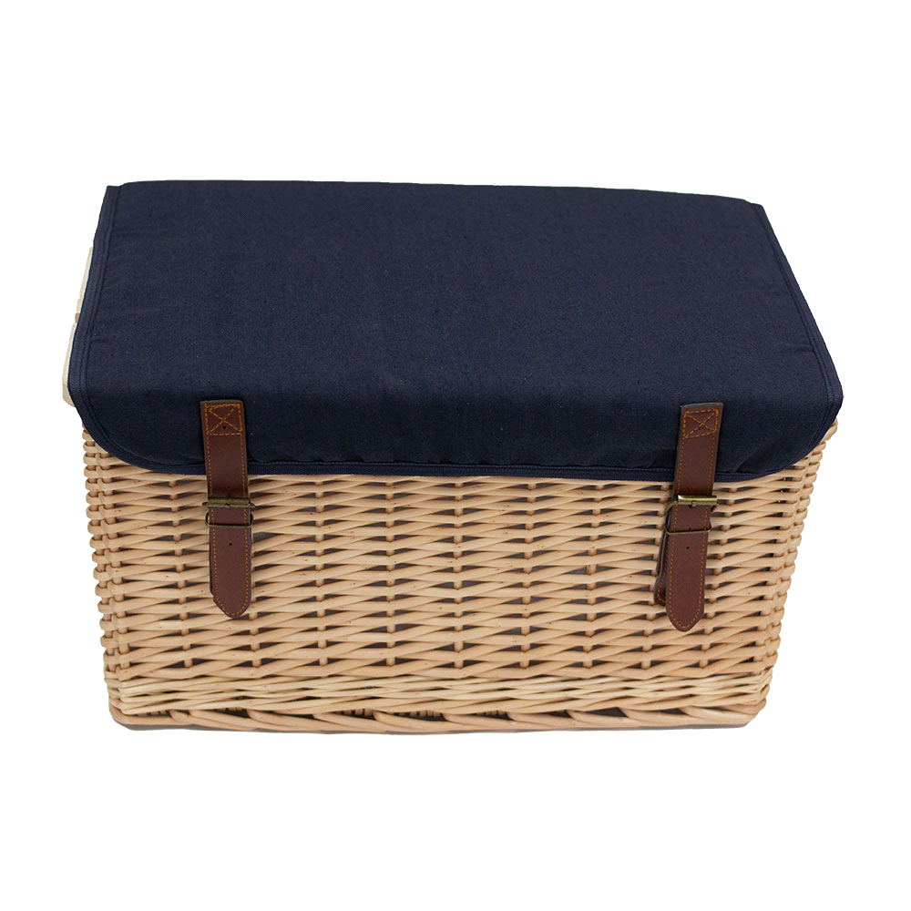Trekk Wicker Basket w/ Picnic Table – Cooler Bags – The Range – available in Navy – thumbnail 7 of 7