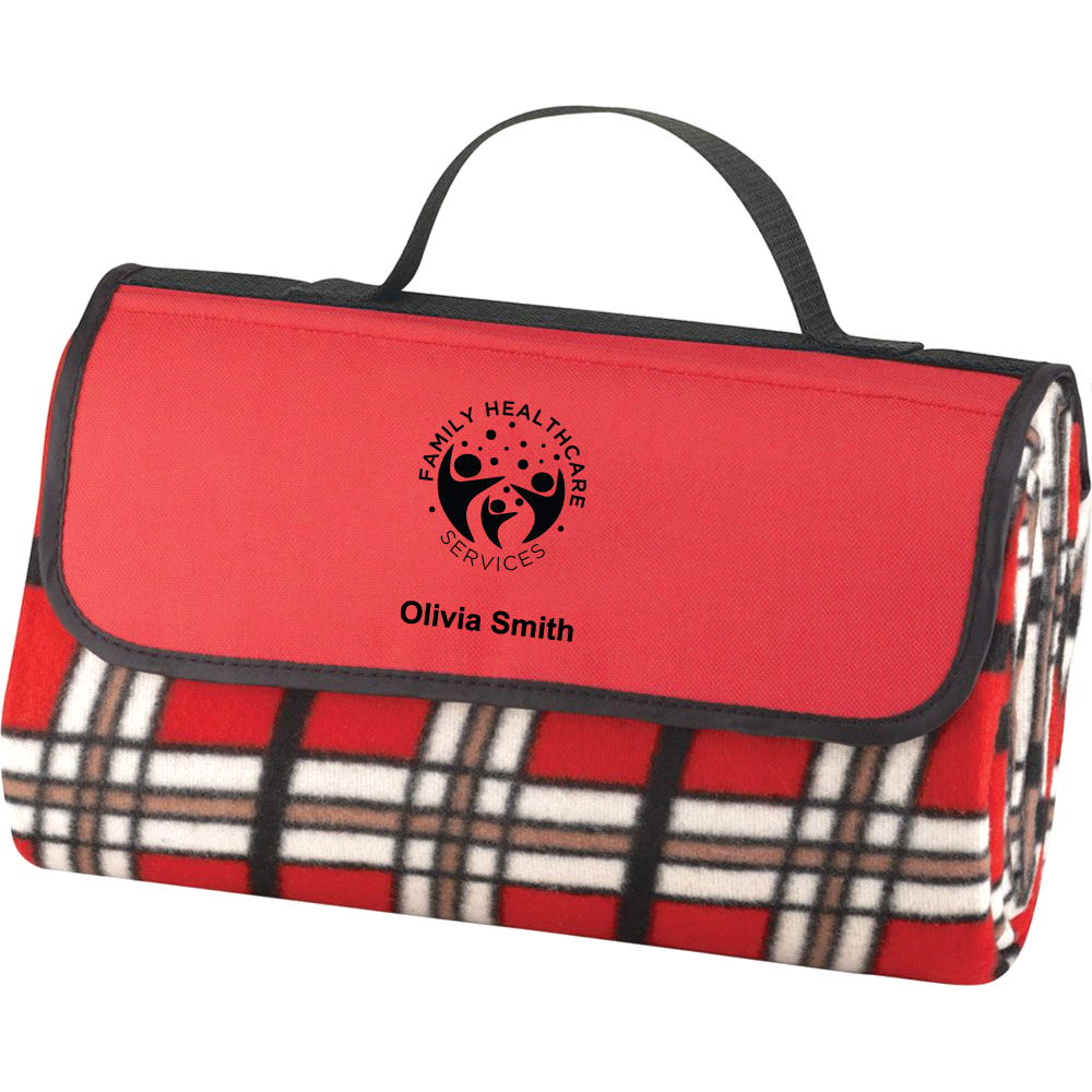 Picnic Rug – Blankets – The Range – available in Black and Red – thumbnail 11 of 11