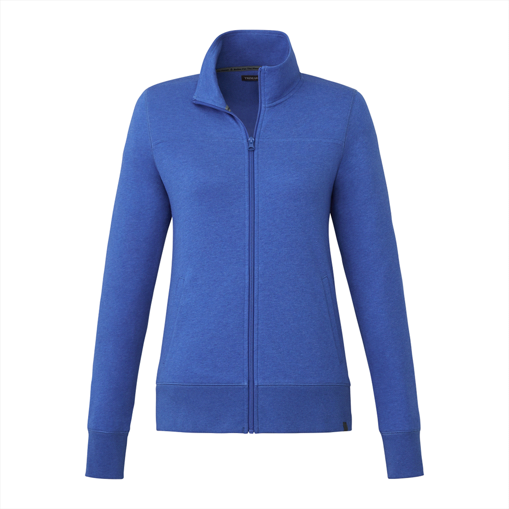 Argus Eco Fleece Full Zip - Womens – Hoodies – Apparel Range – available in Black, New Royal Heather – thumbnail 2 of 20