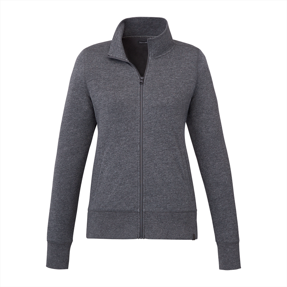 Argus Eco Fleece Full Zip - Womens – Hoodies – Apparel Range – available in Black, New Royal Heather – thumbnail 3 of 20
