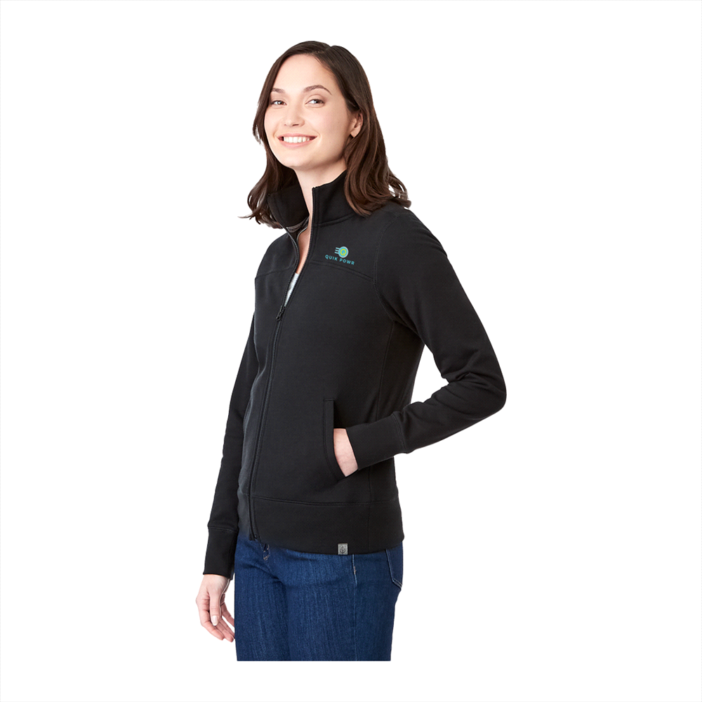 Argus Eco Fleece Full Zip - Womens – Hoodies – Apparel Range – available in Black, New Royal Heather – thumbnail 6 of 20