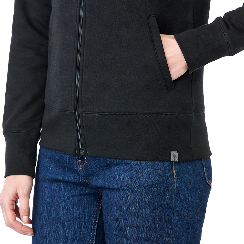 Argus Eco Fleece Full Zip - Womens – Hoodies – Apparel Range – available in Black, New Royal Heather – thumbnail 11 of 20