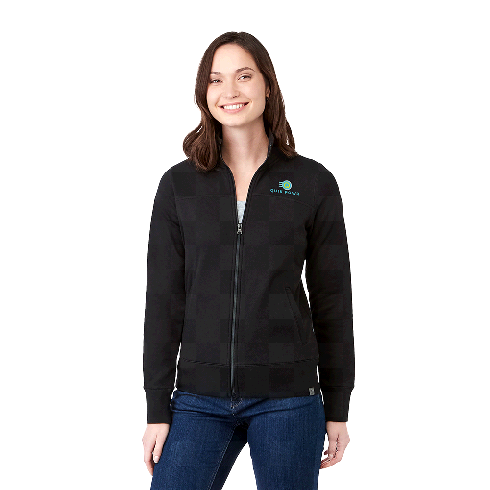 Argus Eco Fleece Full Zip - Womens – Hoodies – Apparel Range – available in Black, New Royal Heather – thumbnail 1 of 20