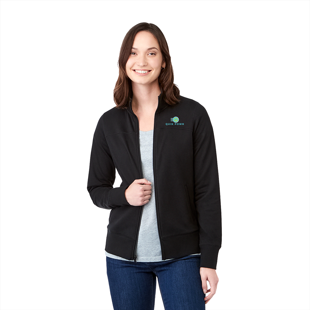 Argus Eco Fleece Full Zip - Womens – Hoodies – Apparel Range – available in Black, New Royal Heather – thumbnail 5 of 20