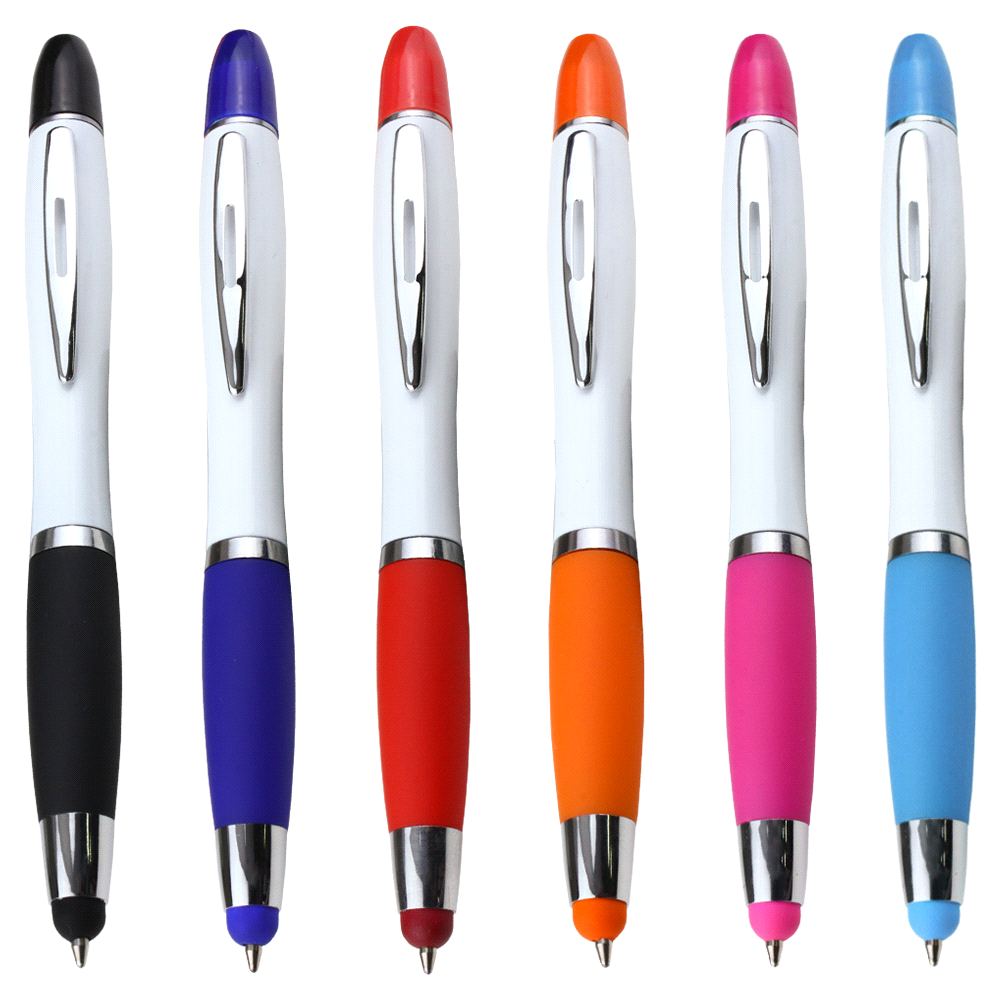 Nash Ballpoint Pen w/ Yellow Wax Highlighter – Highlighters – The Range – available in Black, Navy, Orange, Pink and Red – thumbnail 8 of 22