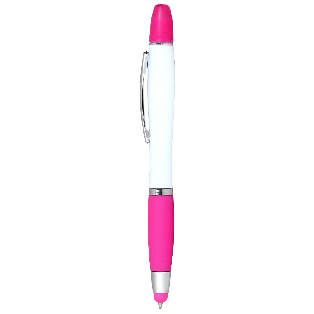 Nash Ballpoint Pen w/ Yellow Wax Highlighter – Highlighters – The Range – available in Black, Navy, Orange, Pink and Red – thumbnail 21 of 24