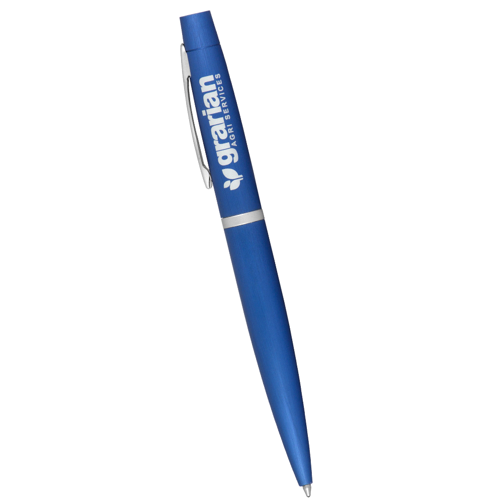 Chicago Series Twist Action Pen – Metal Pens – The Range – available in Black, Blue, Red and Silver – thumbnail 10 of 14