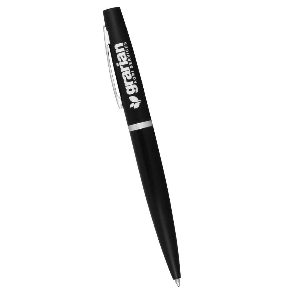 Chicago Series Twist Action Pen – Metal Pens – The Range – available in Black, Blue, Red and Silver – thumbnail 10 of 12