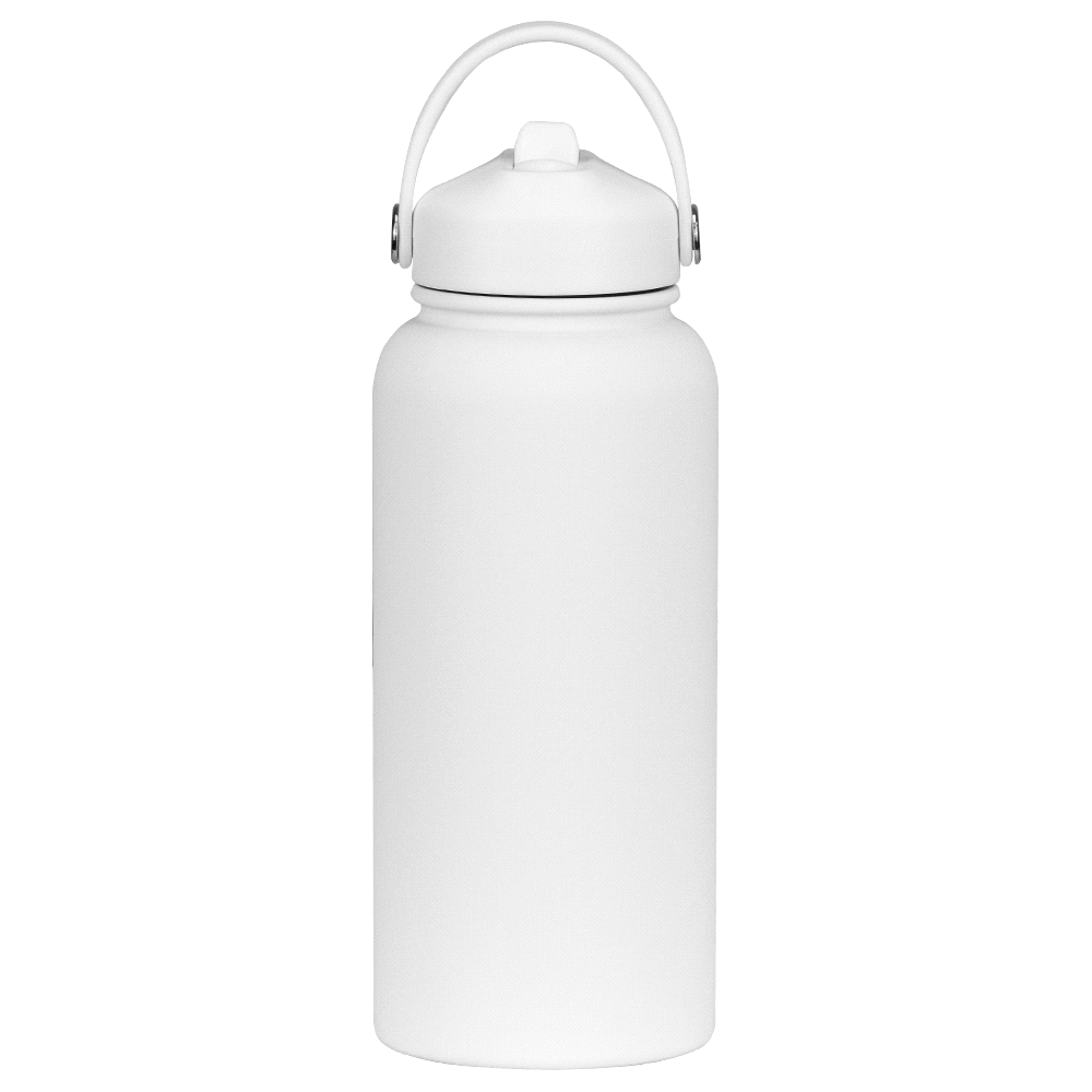 Laredo Rubber Coated Bottle - 1L – Drink Bottles – The Range – available in Black, Navy, Olive, Orange and White – thumbnail 4 of 38