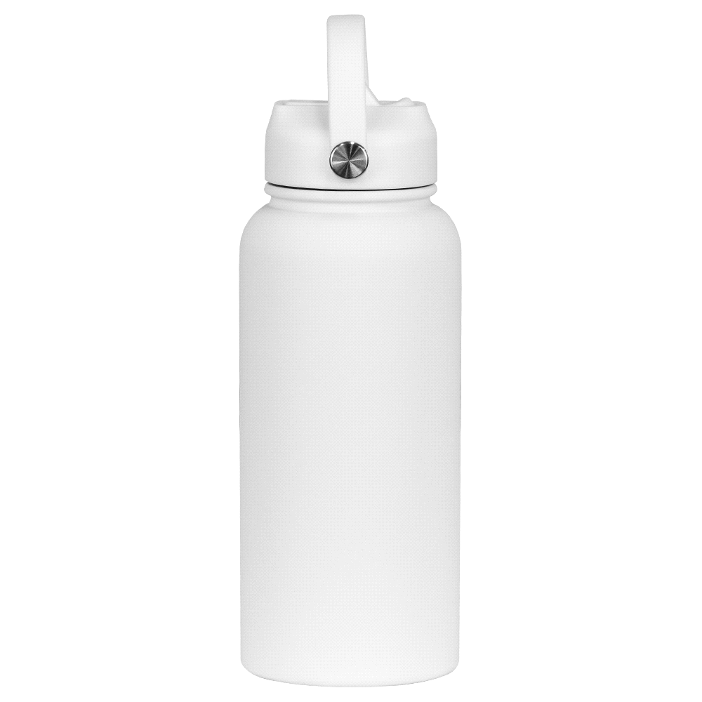 Laredo Rubber Coated Bottle - 1L – Drink Bottles – The Range – available in Black, Navy, Olive, Orange and White – thumbnail 34 of 38