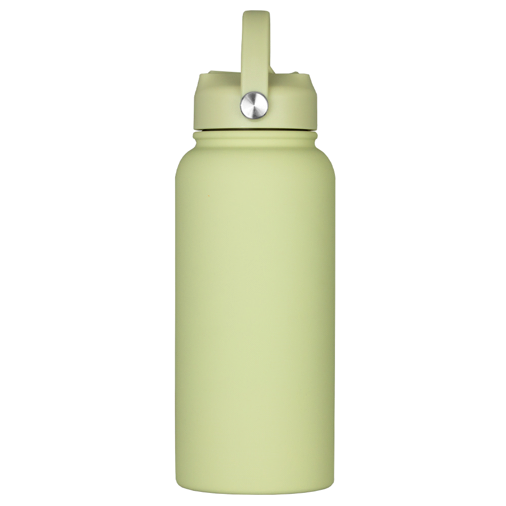 Laredo Rubber Coated Bottle - 1L – Drink Bottles – The Range – available in Black, Navy, Olive, Orange and White – thumbnail 37 of 38