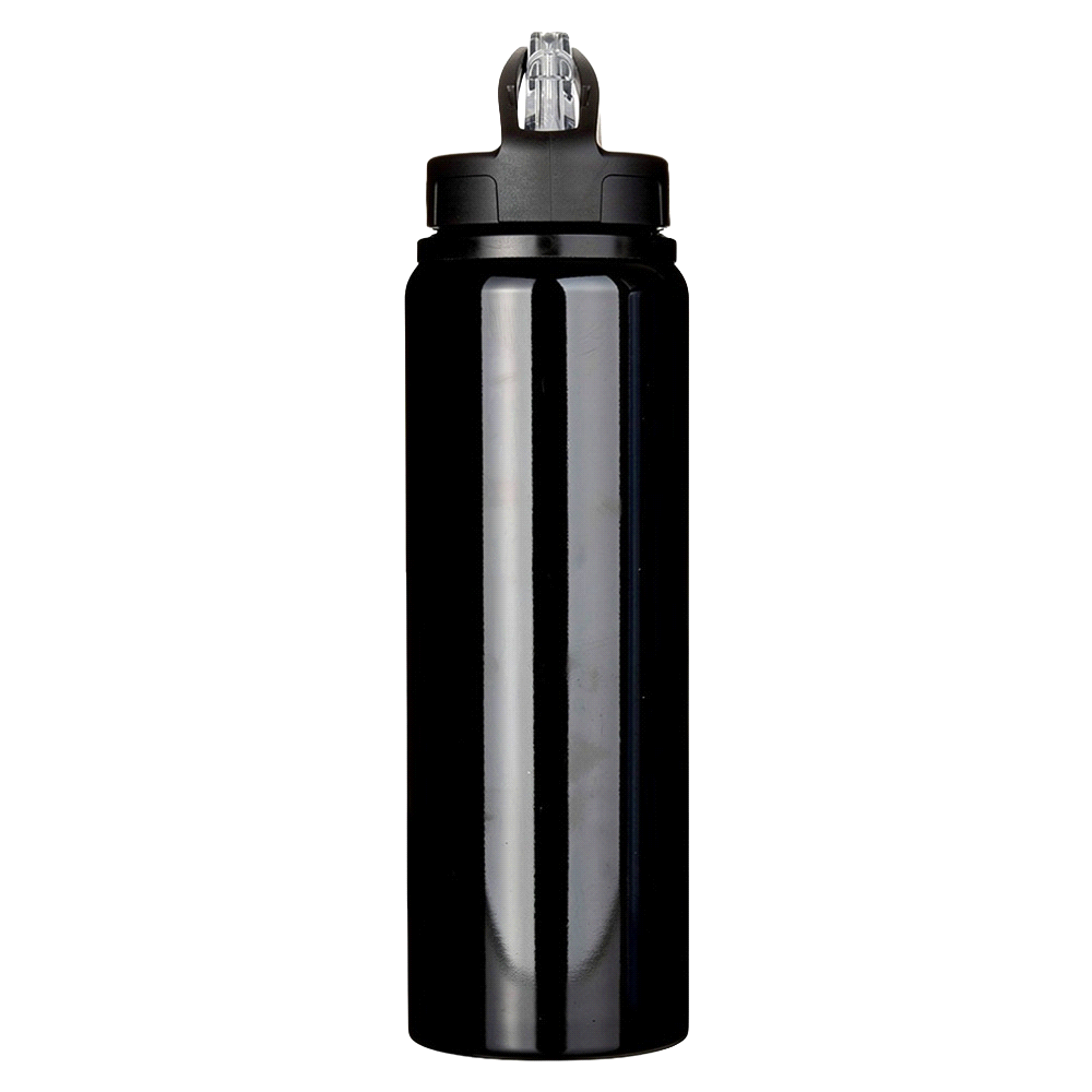 Fitz Recycled Stainless Steel Drink Bottle 800ml – Drink Bottles – The Range – available in Black, Royal Blue and White – thumbnail 2 of 13