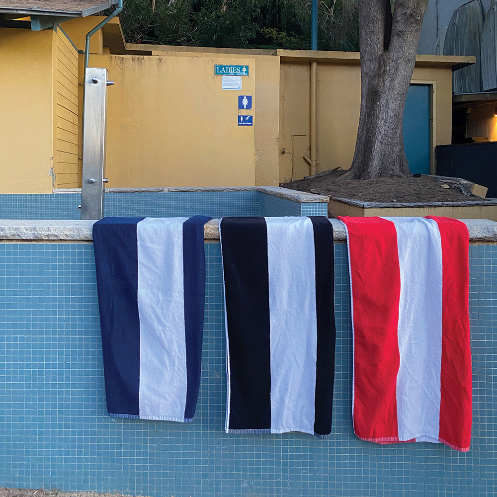Cotton Beach Towel – Travel Bags – The Range – available in Black, Navy and Red – thumbnail 3 of 20