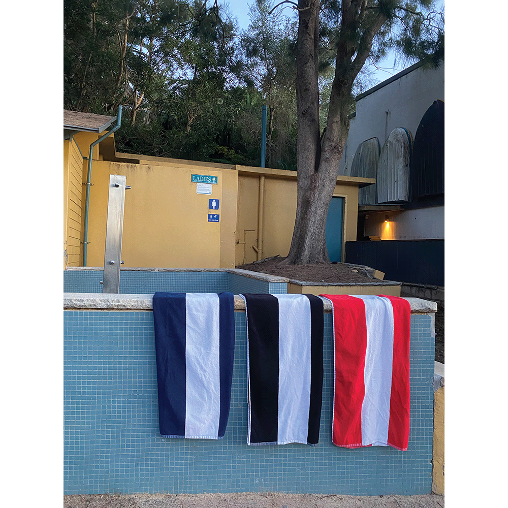 Cotton Beach Towel – Travel Bags – The Range – available in Black, Navy and Red – thumbnail 10 of 20