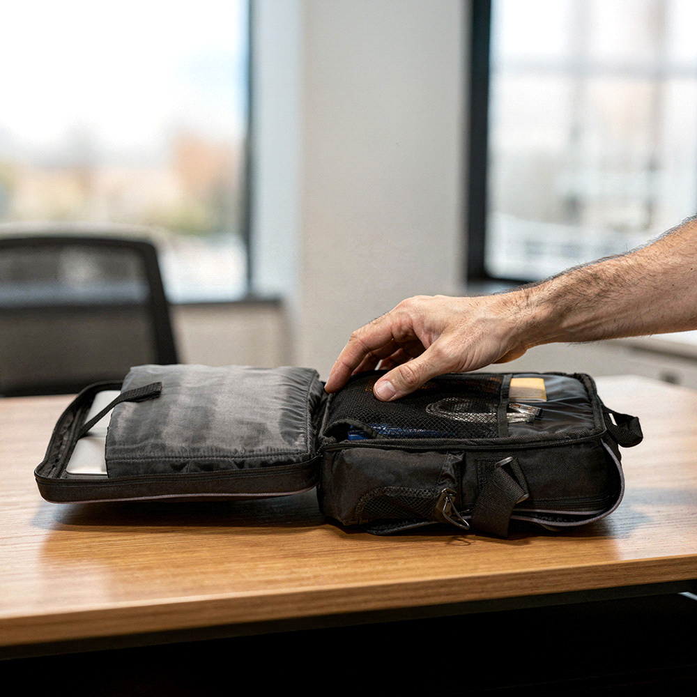 Summit Checkpoint-Friendly Compu-Case 12L – Laptops – The Range – available in Black – thumbnail 6 of 6