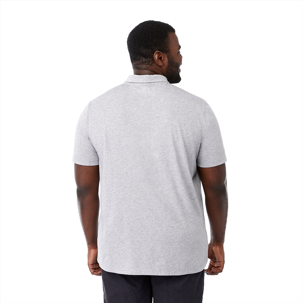 Somoto Eco Short Sleeve Polo - Mens – Polo Shirts – Apparel Range – available in Black, Heather Grey, New Royal – thumbnail 13 of 27
