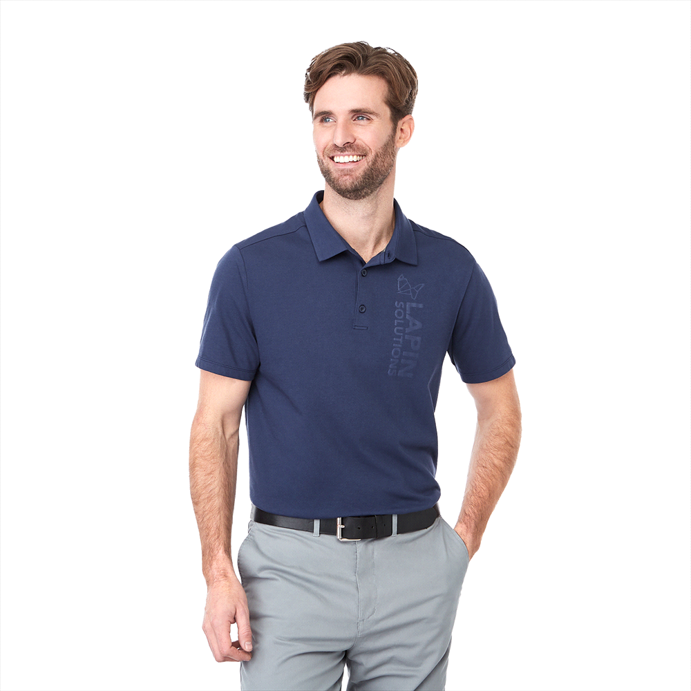 Somoto Eco Short Sleeve Polo - Mens – Polo Shirts – Apparel Range – available in Black, Heather Grey, New Royal, Vintage Red – thumbnail 9 of 27