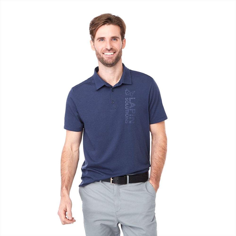 Somoto Eco Short Sleeve Polo - Mens – Polo Shirts – Apparel Range – available in Black, Heather Grey, New Royal, Vintage Red – thumbnail 2 of 27